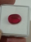 NATURAL EARTH MINED GGL CERTIFIED GEM TESTED HEATED OVAL RED RUBY 6.37 CTS. — photo 5