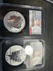 2023-S Reverse Proof $1 Morgan and Peace Dollar 2pc Set NGC PF69 EARLY RELEASE