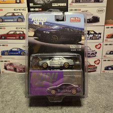 MINI GT Nissan Skyline GT-R Tommykaira 1999 1:64 Purple CHASE