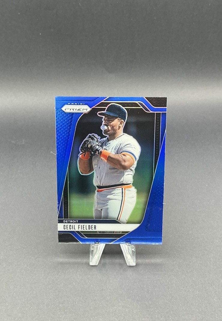 2025 Panini Prizm Cecil Fielder Blue Prizm /199 #236