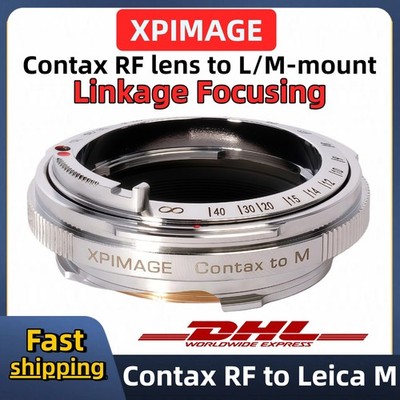 Contax RF Lens to Leica M-mount adapter Macular linkage Foucs for XPIMAGE CRF-LM