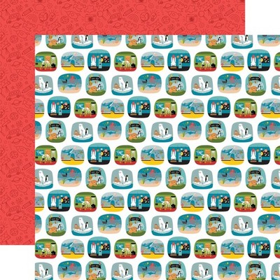 Echo Park Field Trip Double-Sided Cardstock 12X12-Adventure Snapshots