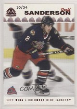 2001-02 Pacific Adrenaline Red 10/54 Geoff Sanderson #55 0k4