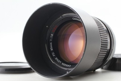 Top MINT w/ Hood] Canon FD 85mm f1.8 S.S.C. SSC MF Portrait Prime