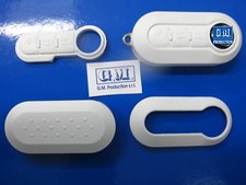 GUSCIO COVER E TASTI FIAT GRANDE PUNTO NUOVA 500 BIANCA
