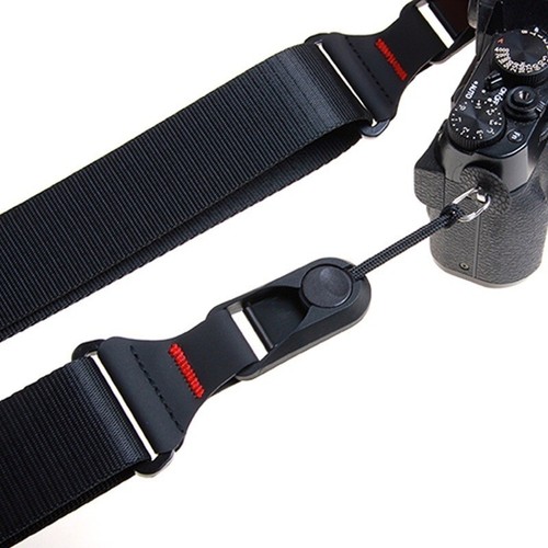 Correa de hombro y cuello de cámara de liberación rápida correa de cabestrillo ajustable para cámara DSLR - Imagen 5 de 27