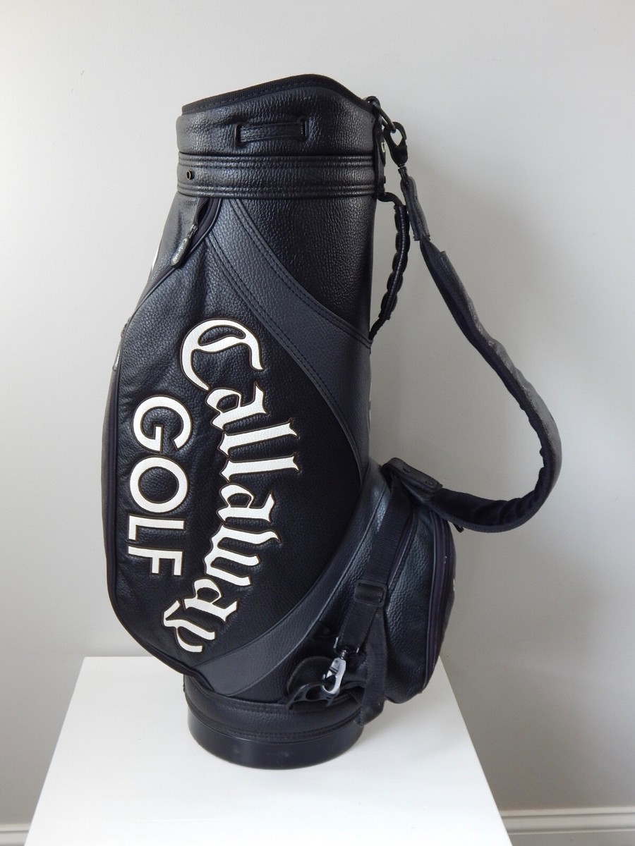 dn1 Callaway GOLF BAG オールレザー 黒 Callaway Hawkeye Staff Golf Bag | eBay