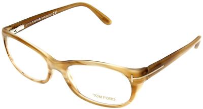 Tom Ford Eyeglasses Frame Unisex Brown Rectangular Fashion TF 5229 047
