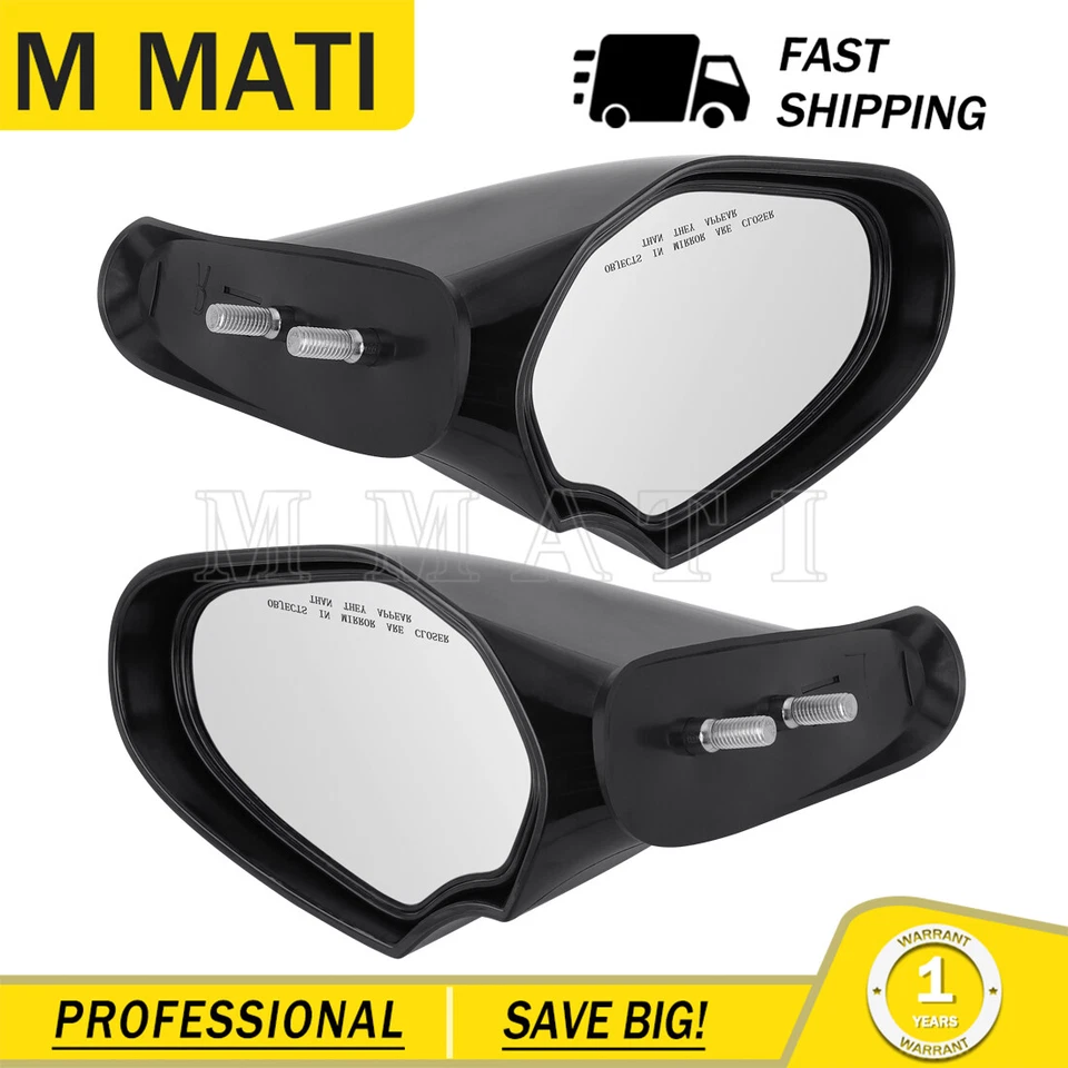 Mirror Set Fits Yamaha WaveRunner 2010-2015 VX 1100 Deluxe Sport Cruiser VXR VXS - Image 2 of 4
