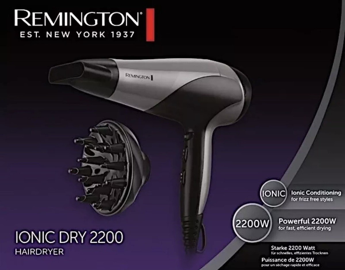 Remington D3190s 2200W Women's Professional Hair Dryer Ionic