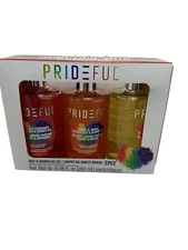 prideful bath & shower set 3 pack 8.96 oz each