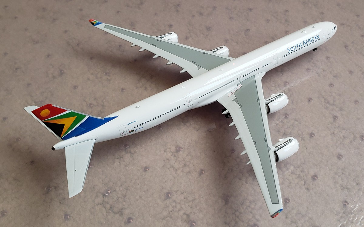 Phoenix A340-600 South African ZS-SNI in 1:400 | eBay