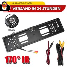 170° IR HD Auto Rückfahrkamera Kennzeichen Nachtsicht Nummernschild Einparkhilfe