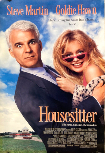Original Theatrical Movie Poster: HOUSESITTER - Universal 1992 Rolled DS