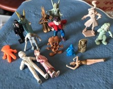 Unique 50s Cereal Toys Varied Rubber Plastic Celluloid Approx 2  very Fun