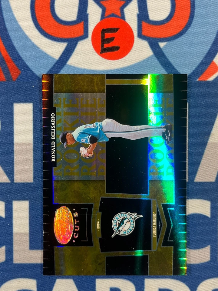 2004 Leaf Certified Cuts Gold 01/25 RC Ronald Belisario #290 - Image 2 of 4