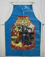Vintage Apron London Pub Bar Scene PVC Down at the Old Bull & Bush 1970s/80s BHS