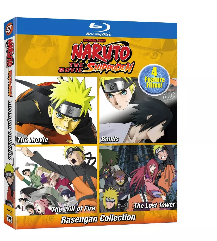 Naruto 4-Movie Collection Blu-ray