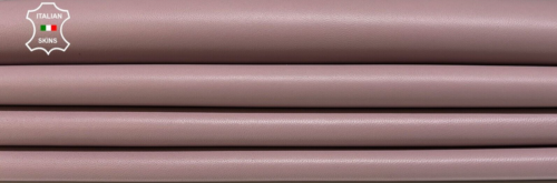 BOIS DE ROSE OLD PINK Soft Italian Lambskin leather 2 skins 12sqf 0.9mm #B9030 - Afbeelding 1 van 7