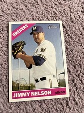 2015 Topps Heritage High Number Jimmy Nelson  631 Milwaukee Brewers