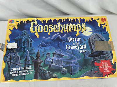 Goosebumps Terror in the GRaveyard Board Game Milton Bradley