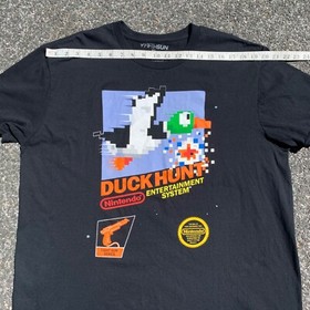 Nintendo NES Duck Hunt Light Gun Series Retro Video Game Promo T-Shirt Men's XL