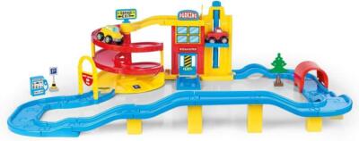 Autogarage ParkHaus Große Garage Kinderautospielzeug Dolu ab 18 Monaten