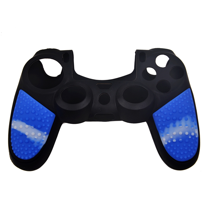 Silicone skin grips camo bleu navy pour manette ps4 Silicone skin grips camo bleu navy pour manette ps4