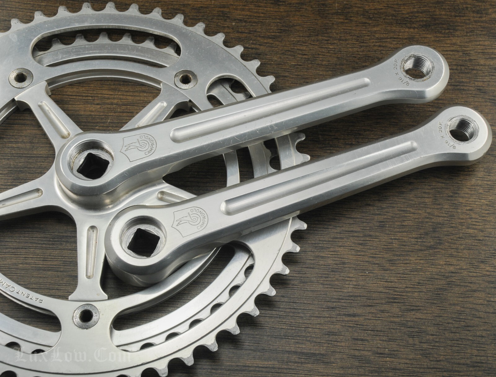 Vintage Campagnolo Nuovo Record Road Bike CRANKS 52t 45t Chainrings