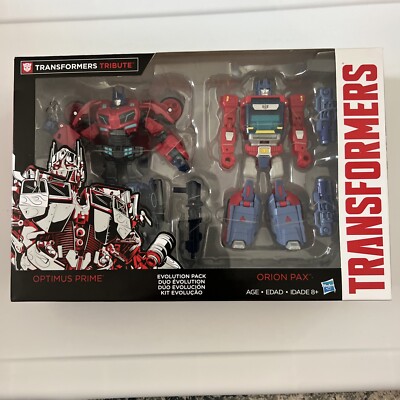 Optimus Prime Orion Pax Evolution Pack MISB Transformers Tribute