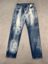 VINTAGE Wrangler Jeans Womens 9 27x31 Blue Western Denim 80s USA Made