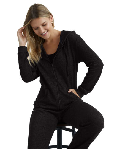Hanes French Terry Hoodie Full Zip Sweatshirt w Pockets Womens Soft 8 oz S-2XL - Picture 34 of 36