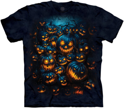 The Mountain T-Shirt Jack-O-Lantern Pile