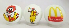 McDonald's Fast Food 3-Piece Marble Set