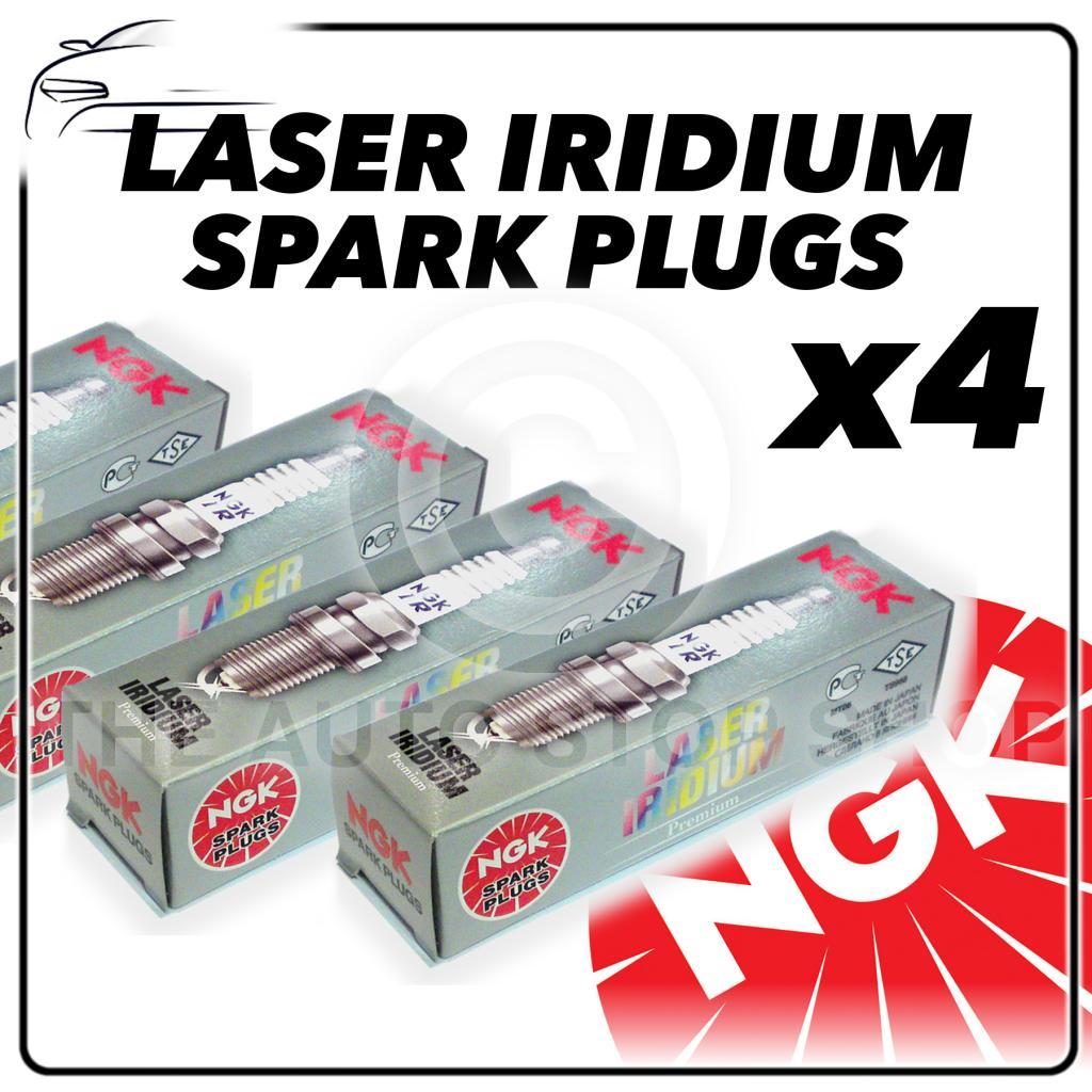 4x NGK SPARK PLUGS Part Number IFR6D10 Stock No. 5344 Laser Iridium New Genuine