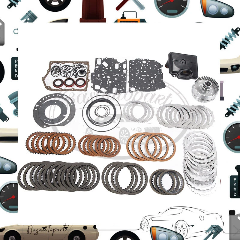 62TE Auto Transmission Master Rebuild Kit Seal For VW Chrysler 200 Dodge Journey - Изображение 2 из 4