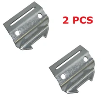 Garage Door Lock Auto Latch Striker Plate Mounts On Garage Door Track (2pcs)