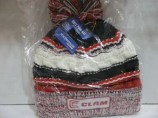 Clam Ice Armor Knot Pom Hat choose your colors!  New with tags