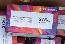 2-Pack Easefusion 275XL Black Ink Cartridges for Canon PIXMA TS3522 TR4720 TR472