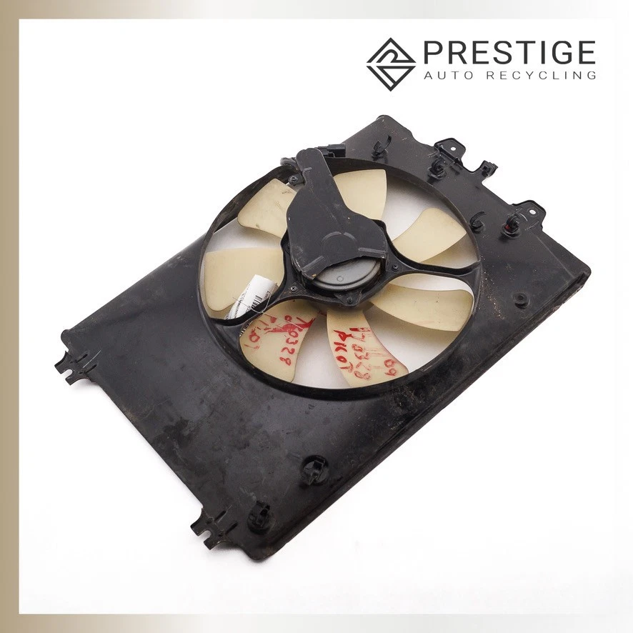 Motor ventilador radiador Honda Pilot 2009-2015 con cubierta izquierda 19015-RN0-A01 Foto 3 de 4