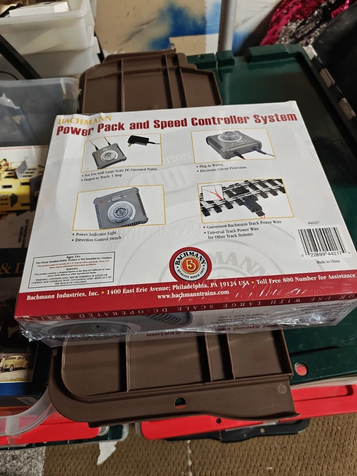 BACHMANN EZ TRACK POWER PACK & SPEED CONTROLLER - Image 2 of 2