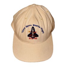Vintage STS-92 100th Space Shuttle Flight Strapback Baseball Cap Hat USA VIP