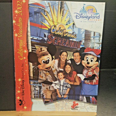 California Vacations 2002 Disneyland Resort In California      E746