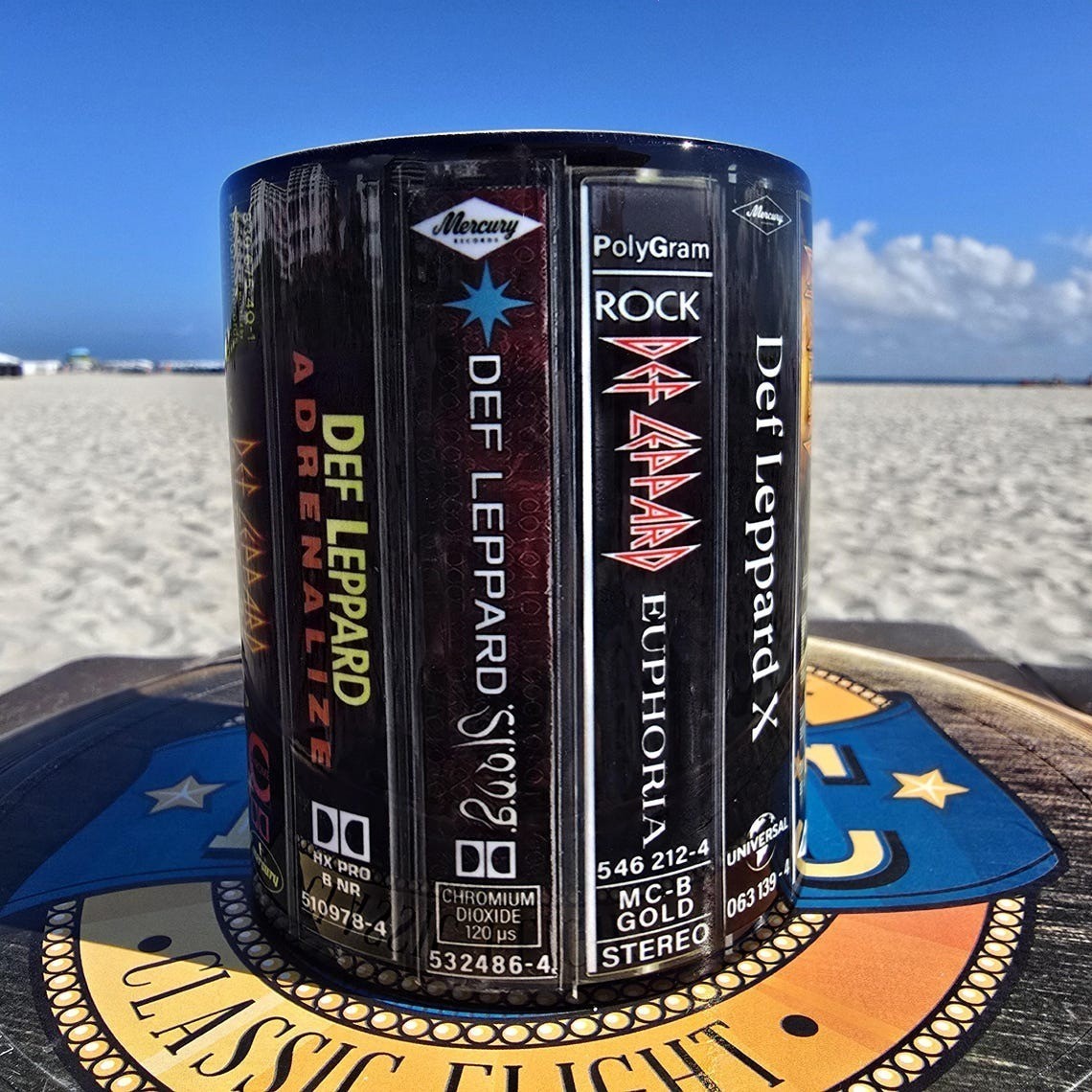 Classic Rock band Mug • Def Leppard Inspired by -Vintage Music Lover Gift