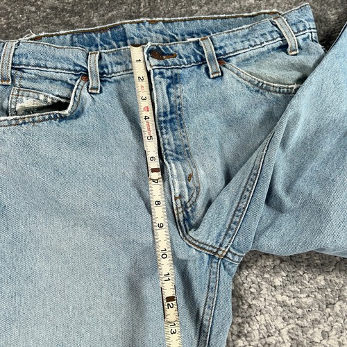 VTG Levis Orange Tab 505 Jeans Mens Actual 32 X 29 Blue Straight Leg 90s Grunge by Levi's, $32.98 - Photo 12