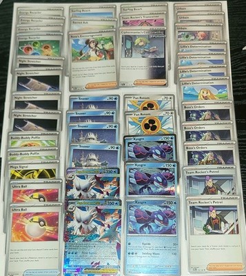 Pokémon TCG Mega Abomasnow ex / Kyogre Deck   Comp 60× (2026 Standard Ready)