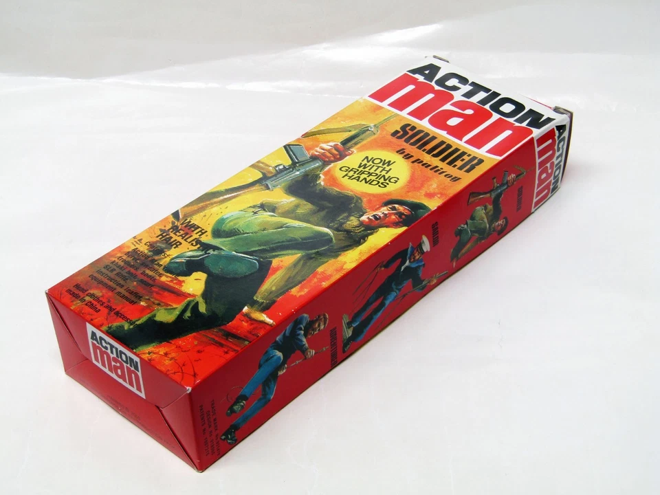 Palitoy 40th Anniversary Action Man 2008 boxed Blond Flocked Hair grip hands - Photo 4/4