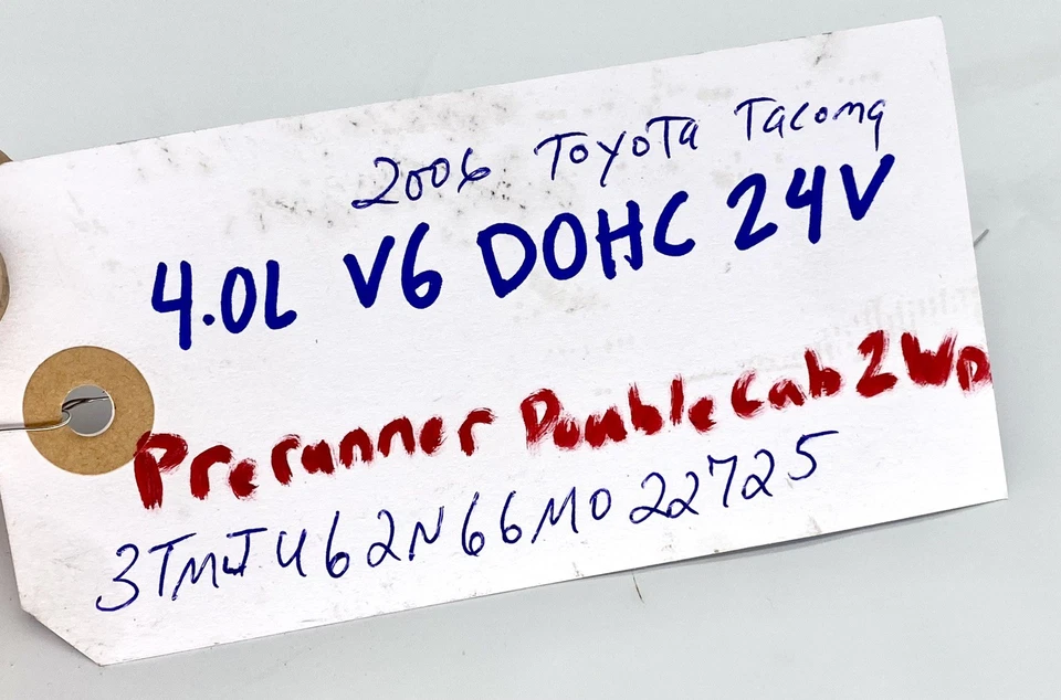 2005-2011 TOYOTA TACOMA Dash Hazard Switch Digital Clock OEM - Image 2 of 4