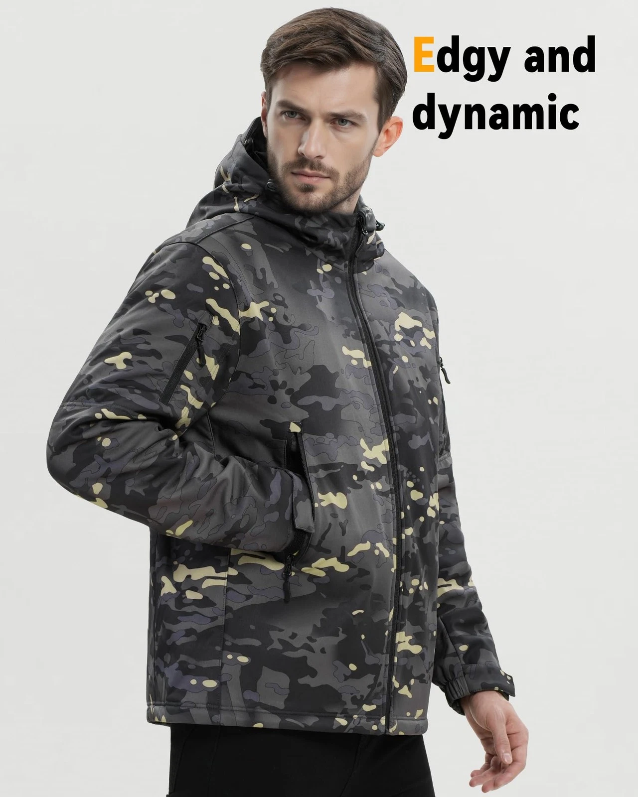 Mens MEDIUM Heated Graphene Jacket 12v Battery Pack Included Clothes Road Trip - product detail image 6