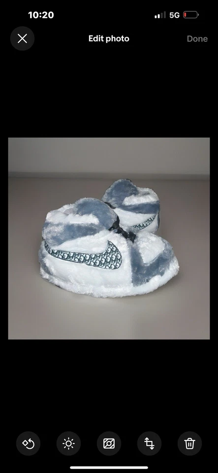 - Nuevo Nike Dunk Nike Air Jordan Niños Pequeños Zapatillas Esponjosas Niños Pequeños edades 3-10 Foto 4 de 4